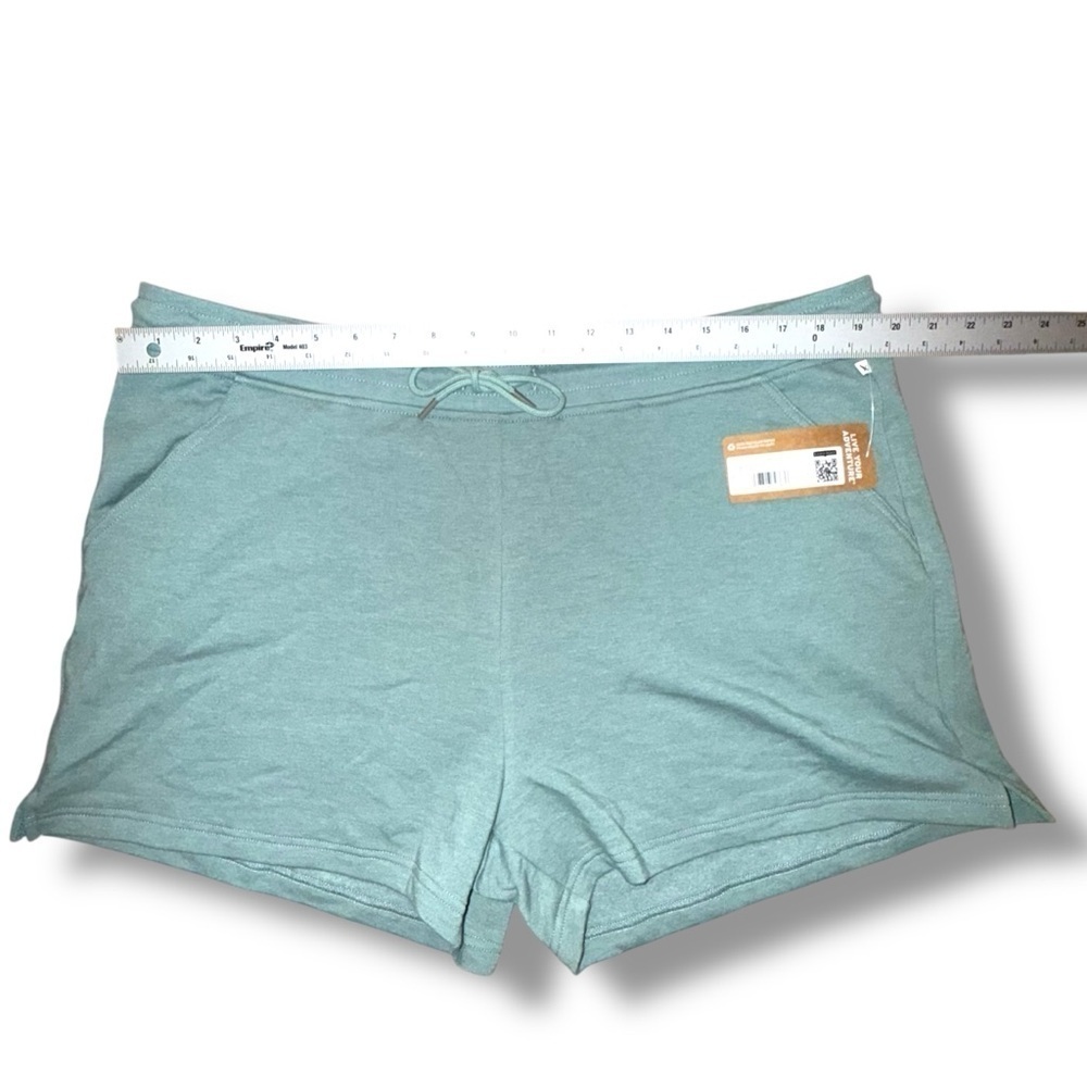 NWT EDDIE BAUER Women's Cozy Camp Shorts - Dusty Loden XL - Picture 5 of 9